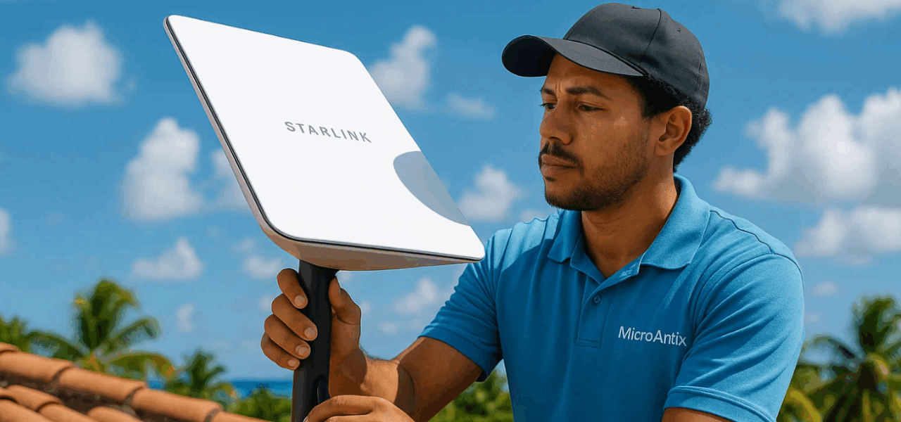 MicroAntix Starlink Technician