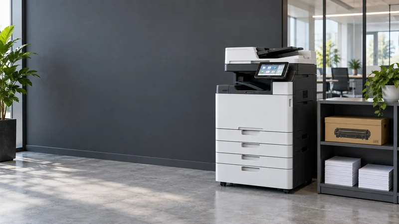 Business copier and toner supplies available through equipment leasing